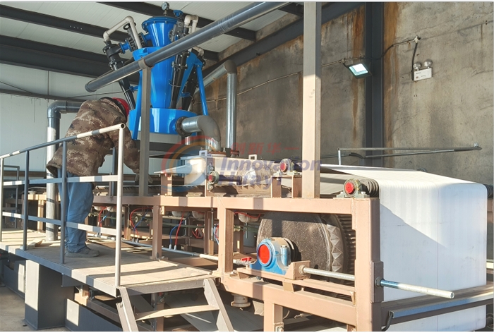 吉林某熱電廠脫硫改造工程安裝現場